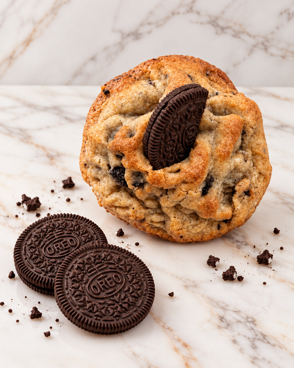 Cookies & Cream · Oreo center